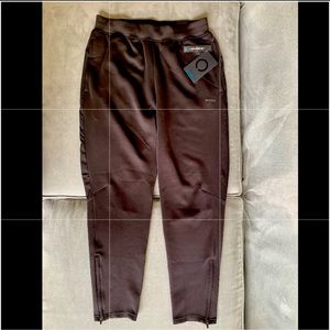 Men’s NEW Black Joggers with Zip Bottom